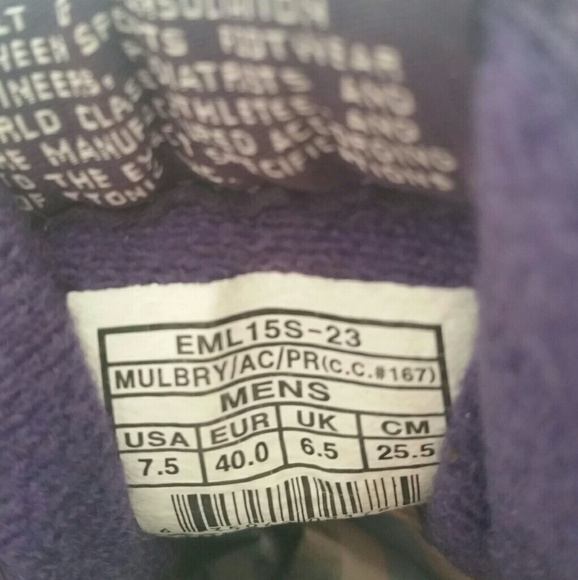 Etonic Sneakers Purple Transfer Am Trainers - Picture 5 of 5